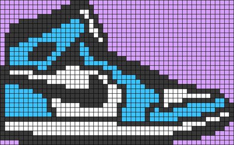 Shoe Pixel Art, Pixel Art Shoes, Shoes Pixel Art, Sport Blanket, Pixel Art Logo, Pixel Art Minecraft, Art Boots, Square Drawing, Modele Pixel Art