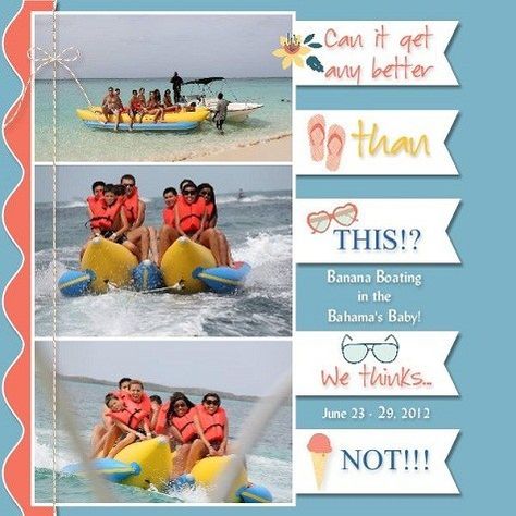 8 Layouts For Scrapbooking Summer Water Fun – Scrap Booking Summer Scrapbook, Album Scrapbook, Summer Scrapbook Layouts, Beach Scrapbook Layouts, Cruise Scrapbook, Scrapbook Generation, Scrapbook Disney, Vacation Scrapbook, Scrapbook Layout Sketches