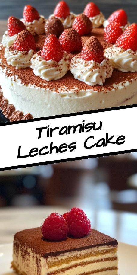 Tiramisu Tres Leches Cake Recipe: A Decadent Fusion Delight Indulge in the ultimate fusion dessert with our Tiramisu Tres Leches Cake. This delightful blend of Italian Tiramisu and Mexican Tres Leches boasts rich coffee flavors and a creamy, moist texture. Perfect for any occasion, this cake is a guaranteed crowd-pleaser that'll satisfy your sweet cravings. ..... Italian Tiramisu, Tres Leches Cake Recipe, Coffee Flavors, Cake Hacks, Tres Leches Cake, Tres Leches, Julia Child, Skillet Meals, Italian Desserts