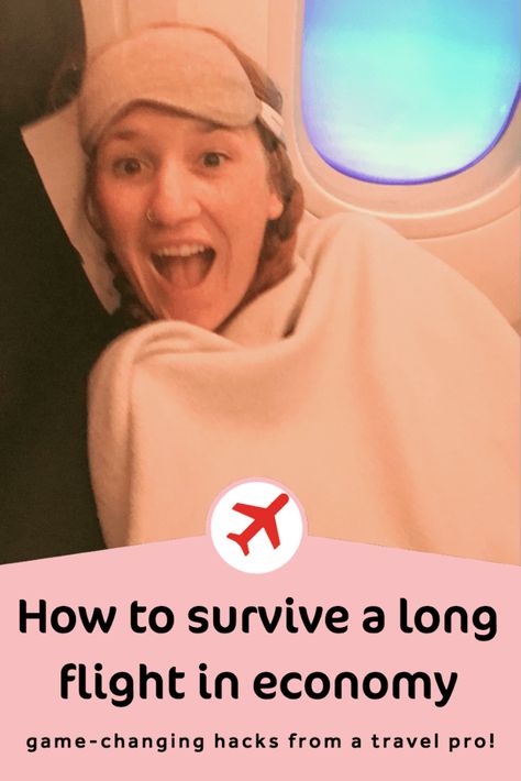 Travel Gadgets Long Flights, Long Haul Flight Tips, Long Haul Flight Essentials, Travel Outfits For Women, Surviving Long Flights, Long Flight Tips, Vacation Packing Tips, Travel Hacks Airplane, Comfortable Travel Outfit