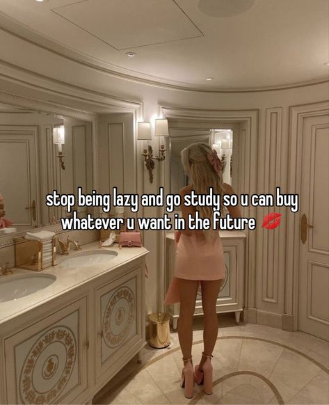 #whispers #success #money #rich #study #studymotivation Pretty When You Cry, Study Motivation Quotes, Living In Paris, Study Motivation Inspiration, Future Lifestyle, Future Goals, School Motivation, Whisper Confessions, Rich Girl