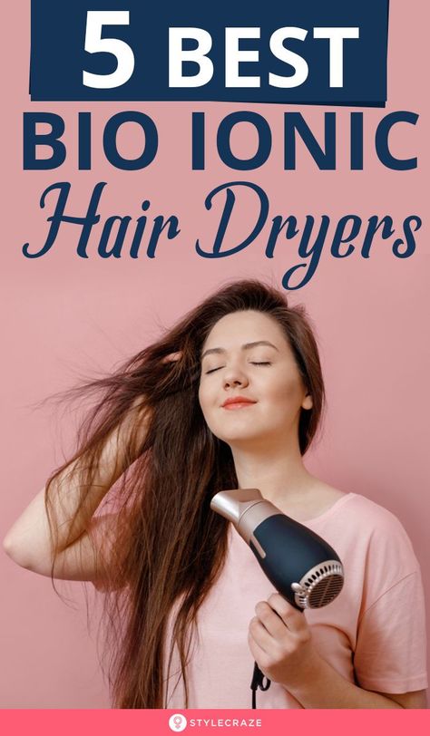 5 Best Bio Ionic Hair Dryers: To make all these dreams come true and find the perfect match for you, we have curated this list of the top 5 best Bio Ionic hair dryers of 2020. Ready to make your hair feel loved and pampered? Let’s dive straight in. #Hair #Haircare #HairDryer Best Hair Dryer For Frizzy Hair, Best Hair Dryer For Fine Hair, Best Hair Dryers Top 10, Best Hair Dryer For Curly Hair, Best Hairdryers, Bio Ionic Hair Dryer, Best Blow Dryer, T3 Hair Dryer, Hair Lightening Spray