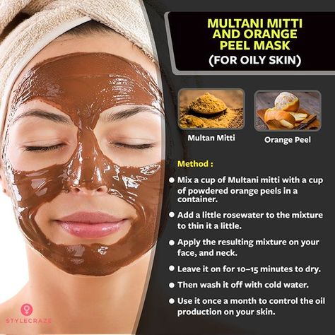 The orange peel has anti-bacterial and anti-microbial properties which make it great for treating acne and oily skin. It also works as a skin lightening agent and can do wonders for marks on the face and pigmentation. where multani mitti has been used to get rid of skin issues and achieve radiant, blemish-free skin ... Benefits Of Orange Peel, Multani Mitti, Mask For Oily Skin, Dressing Tips, Proper Skin Care, Skin Lightening, Skin Care Cream, Body Skin Care Routine, Orange Peel