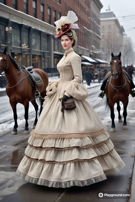 Victorian corset dress