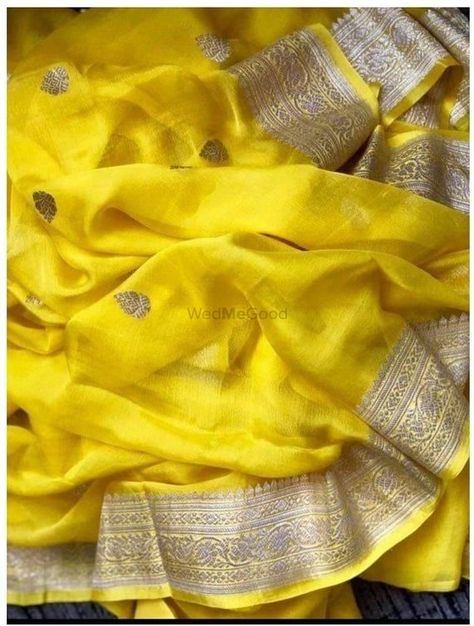 Photo From Khaddi chiffon saree - By Design by Shivani Weaving Fabric, Pure Chiffon Sarees, Banaras Sarees, Saree Designer, Elegant Fashion Wear, Indian Saree Blouse, Indian Saree Blouses Designs, Indian Fashion Saree, Saree Designs Party Wear