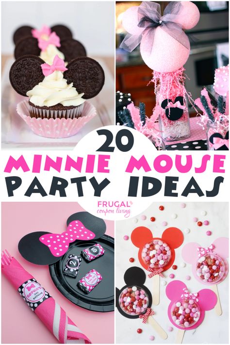 Minnie Mouse Birthday Party Ideas Diy, Diy Minnie Mouse Party, Oh Twodles Birthday Girl, Minnie Mouse Games, Minnie Mouse Party Ideas, Minnie Mouse Party Favor, Minnie Mouse Birthday Theme, Minnie Mouse Birthday Party Ideas, Minnie Mouse Decorations