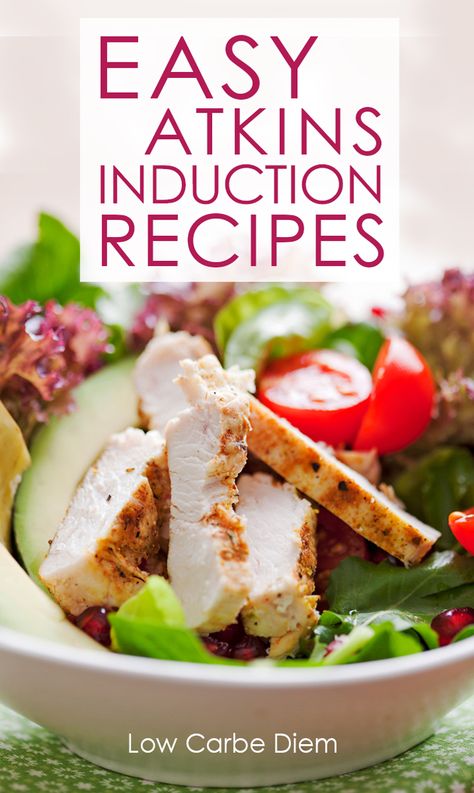 Easy recipes (most are under 1 net carb) perfect for Atkins Induction, keto and low carb menus. Atkins Meal Plan, Atkins Diet Food List, Induction Recipes, Adkins Diet, Atkins Induction, Atkins Diet Recipes Phase 1, Atkins Diet Plan, Low Carb Menus, Atkins Diet Recipes