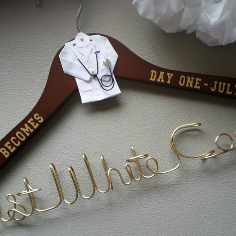 One day becomes day one (Date they wear the new white coat) White Coat Ceremony Outfit, Med School Acceptance, Pharmacy Cake, Doctor Dream, Medicine Gift, White Coat Ceremony Gift, Medical School Gift, Medical School Graduation Gift, White Coat Ceremony