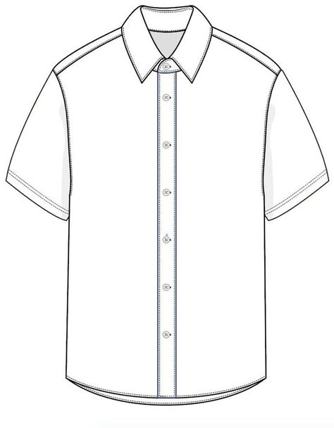 Shirts Drawing Design, How To Draw Shirts Men, Button Shirt Drawing, Mens Shirt Illustration, Men Shirt Drawing, Mens Shirt Design Pattern, Mens Shirt Flat Sketch, Shirt Sketch Drawing, Button Up Shirt Drawing