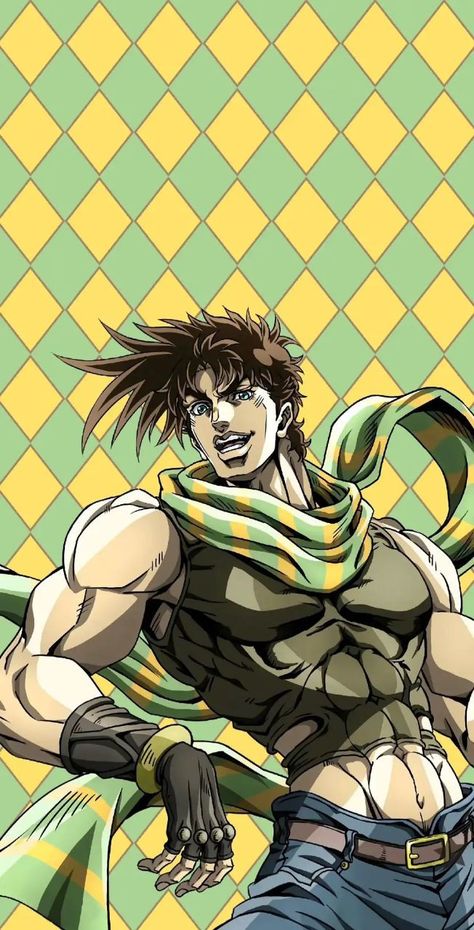 Jojo Wallpaper, Colored Characters, Jojo's Adventure, Joseph Joestar, Jojo Parts, Jojo's Bizarre Adventure Anime, Aesthetic Boys, Jojo Anime, Anime Artwork Wallpaper