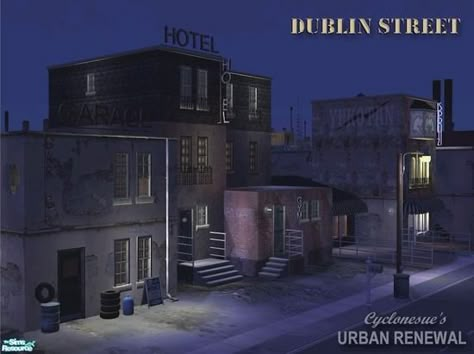 Sims 4 City Build, Sims 2 House, Bloxburg City, Dublin Street, 2 House, Sims 4 House Plans, Sims 4 Cc Shoes, Sims Inspiration, Sims 4 Body Mods