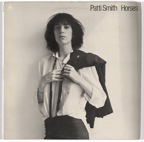 Patti Smith Horses, Cool Album Covers, Robert Mapplethorpe, Patti Smith, Tattoo Cover, Great Albums, Women In Music, Album Cover Design, Best Albums