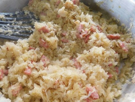 Polish Kapusta – Breaking the Sauerkraut Stigma | Simply Grateful Cooking Polish Kapusta Recipes, Kapusta Recipe Polish, Kapusta Recipe, Polish Food Traditional, Smoked Kielbasa, Bacon And Mushroom, Cabbage With Bacon, Polish Foods, Poland Food