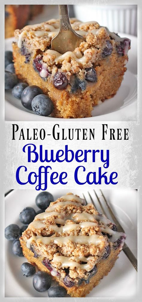 Weight Watcher Desserts, Blueberry Coffee, Blueberry Coffee Cake, Cake Coffee, Paleo Baking, Paleo Sweets, Low Carb Dessert, Gluten Free Cakes, Breakfast Cake