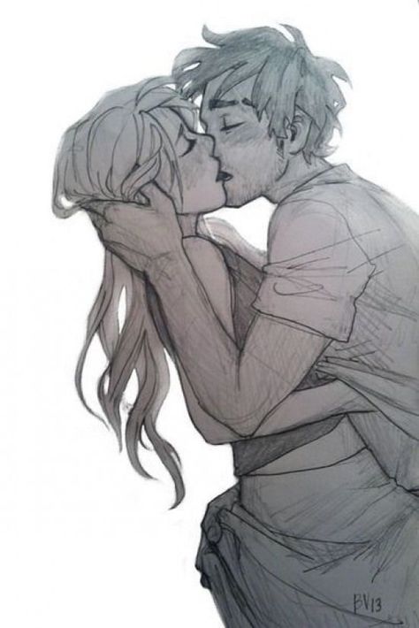 Couple Drawing, Couple Sketch, Art Couple, Percabeth, Couple Drawings, Drawing Videos, Love Drawings, Drawing Tutorials, Couple Art