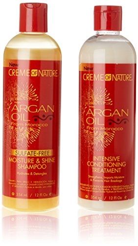 Creme Of Nature Products, Hooded Dryer, Argan Shampoo, Creme Of Nature, Stop Hair Breakage, Argan Oil Shampoo, Shampoo And Conditioner Set, Moroccan Argan Oil, Nourishing Shampoo