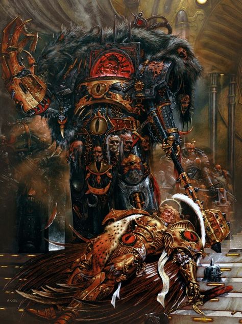 Warhammer Lore, Warhammer 40k Blood Angels, Arte Pulp, Chaos Legion, Sons Of Horus, The Horus Heresy, Starship Design, So Silly, Warhammer 40k Art