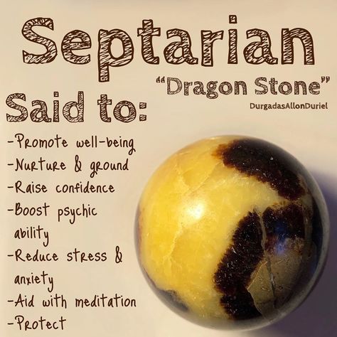 Durgadas Allon Duriel on Instagram: “The crystal of the week is Septarian. 🤗 In my new book, The Little Work (link in bio), I have a section on using crystals in spellcraft, as…” Septarian Crystal Meaning, Septarian Stone Meaning, Witchy Crystals, Glenda The Good Witch, Crystals Healing Grids, Stone Magic, Septarian Stone, Using Crystals, Crystal Healing Chart