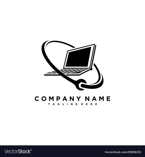 Laptop Logo Design, Laptop Logo, Maintenance Logo, Logo Reference, Phone Logo, Mini Laptop, Laptop Backgrounds, Laptop Shop, Laptop Repair