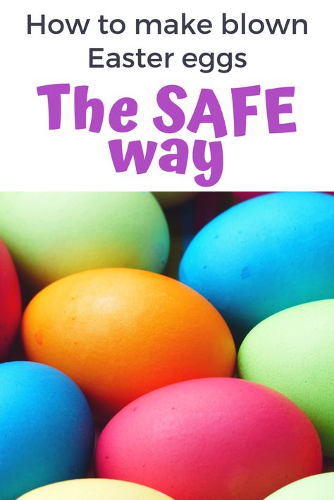 Discover how to hollow out an egg without blowing! This way to make blown Easter eggs is so much safer! How To Hollow Out An Egg, How To Make Flour, Easter Egg Filling, Blown Eggs, Making Easter Eggs, Prepared Eggs, Egg Ornaments, Spring Printables, Spring Craft