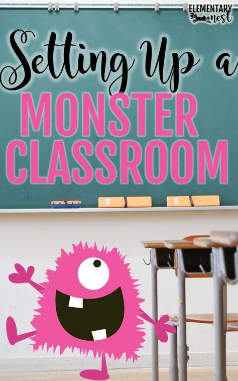 An monster themed classroom is a fun idea for classroom organization and classroom decor. Monster classroom decor ideas are gathered up in this blog post. There are monster decor ideas, green and blue colored items, and monster school supplies to decorate your monster themed classroom. #monstertheme #monsterthemedclassroom #monsterclassroom #monsterclassroomdecor Camping Worksheets, Monster Decor, Monster Theme Classroom, Monster Classroom, Classroom Decor Ideas, Monster Decorations, Camping Theme Classroom, Camp Activities, Monster School