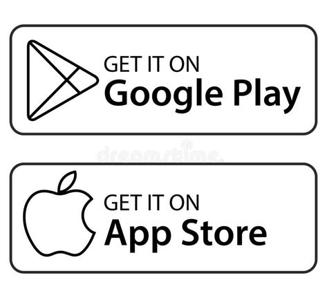 Google play app store outline icons. Download from google pay. stock illustration Download App Icon, Google Play Store Icon, Playstore Icon, App Stor, Logo Design Inspiration Vintage, App Store Icon, Google Play Apps, Play Store App, Stories Of Success