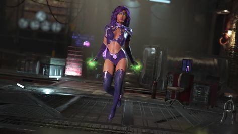 INJUSTICE 2. Starfire. Starfire Injustice 2 Icons, Star Fire Injustice 2, Starfire Injustice 2 Costume, Injustice 2 Starfire, Starfire Costume, Star Fire, Injustice 2, Female Hero, Fashion Design Collection