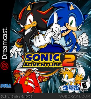 Sonic Adventure 2 Dreamcast Box Art Cover by HalfSwiss Sonic Adventure 2, Game Sonic, Sega Dreamcast, Sonic Adventure, Sonic And Shadow, Main Theme, Sonic Art, Shadow The Hedgehog, Event Flyer