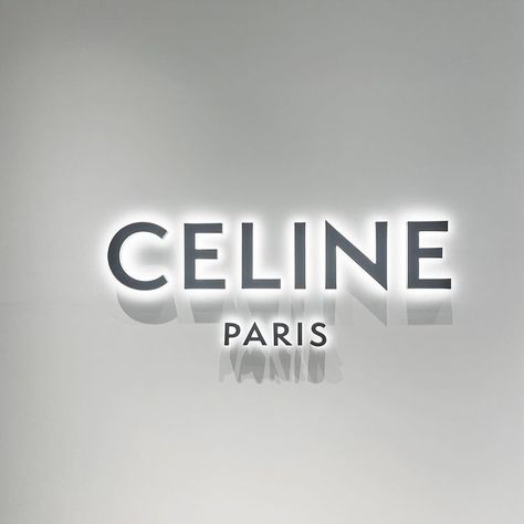 Celine Logo Aesthetic, Celine Logo, Working Space, Logo Icons, White Walls, Mood Boards, Gaming Logos, Bts, Collage