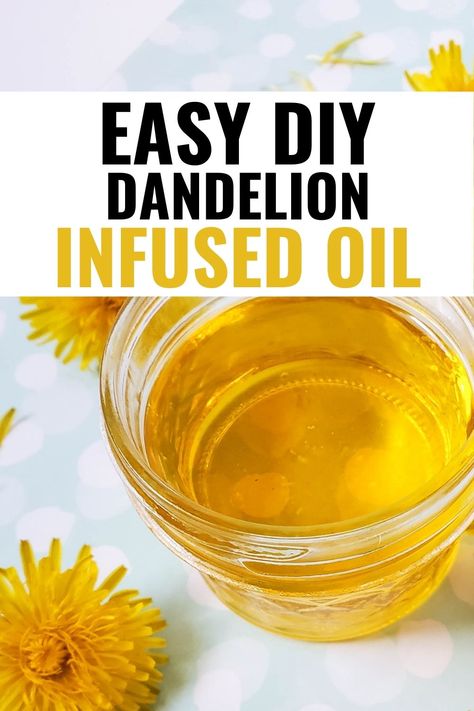 Dandelion Lotion, Massage Oils Recipe, Dandelion Oil, Dandelion Benefits, Dandelion Flowers, Medicinal Herbs Garden, Diy Lotion, Popular Diy, How To Make Oil