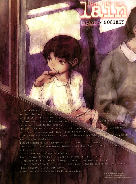 Lain Iwakura, Serial Experiments Lain, Present Day, Alter Ego, Look At You, Anime Comics, Love Is All, Internet Archive, Manga Art