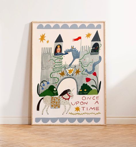 Once Upon A Time Art, Mythical Characters, Time Art, Woven Wall Hanging, Hand Painting Art, North East, Hanging Wall Art, Paint Designs, Art Studios