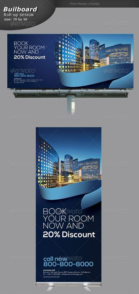 Hotling Billboard and Roll-up Banners, #Banners, #Ad, #Roll, #Billboard, #Hotling, #ad Bilbord Design, Rollup Design, Rollup Banner Design, Hoarding Design, Hotel Ads, Banners Template, Logos Retro, Roll Up Design, Pop Up Banner