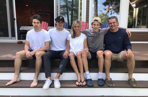 Hughes Family, Luke Hughes, Huggy Bear, Michigan Hockey, Quinn Hughes, Hughes Brothers, Hockey Guys, Jack Hughes, Hot Hockey Players