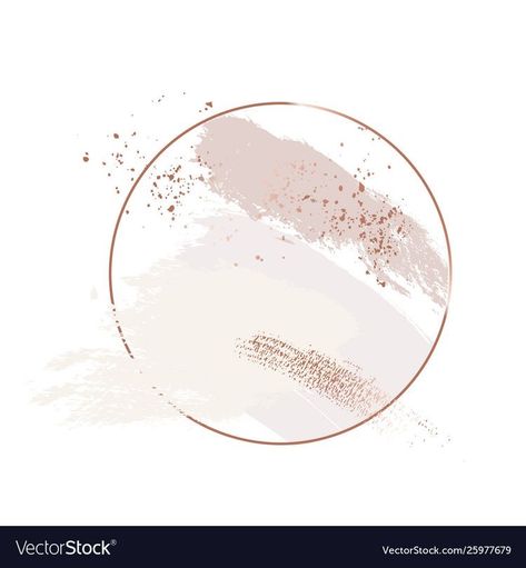 Gold Graphic Design, Pink Elements, Gold Circle Frames, Rose Gold Circle, Floral Logo Design, Luxury Decoration, طابع بريدي, Golden Texture, Makeup Artist Logo