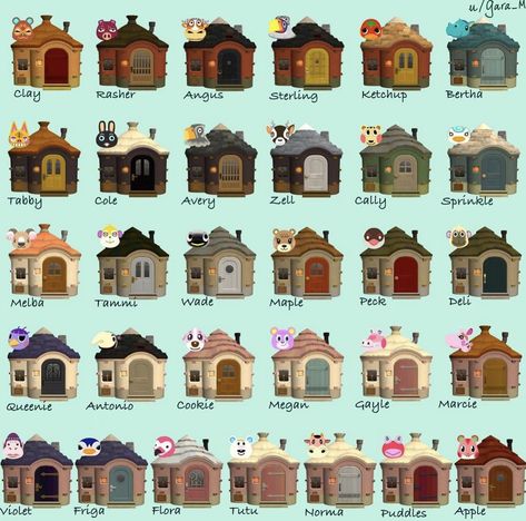 Acnh House Roof Colors, Villager House, Bug Images, Motif Acnl, Cozy Gaming, Animal Crossing Guide, Animal Crossing Characters, Animal Crossing Villagers, Island 2