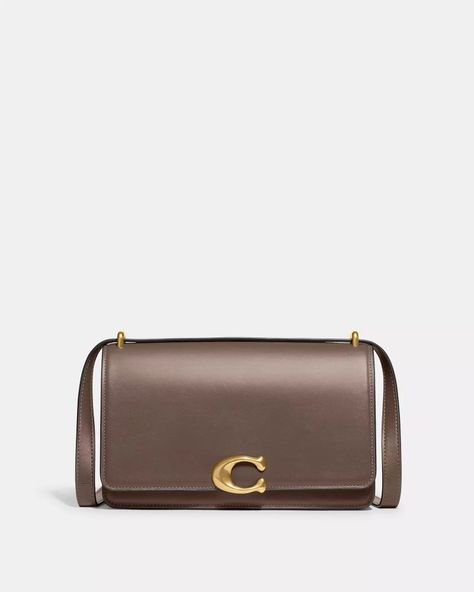 Coach | Bandit Dark Stone Shoulder Bag Whats New, You Bag, Brass, Shoulder Bag, Stone