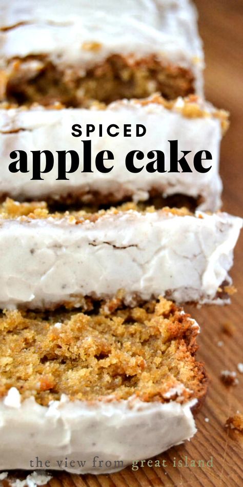 Apple Butter Loaf, Spiced Apple Dessert, Thanksgiving Loaf Bread, Apple Recipes Baking, Spice Cake Loaf Recipes, Loaf Cake Recipes Christmas, Spice Apple Cake, Recipes With Apple Butter In It, Thanksgiving Loaf Cake