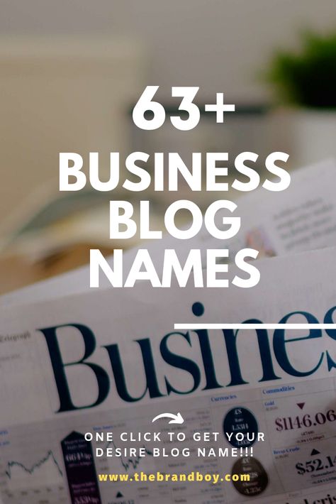 Here we present you with the catchy, random business blog names for your business inspiration Business Name Ideas, Creative Names, Business Page, Blog Names, Names Ideas, Name Ideas, Business Pages, Business Inspiration, Blog Page