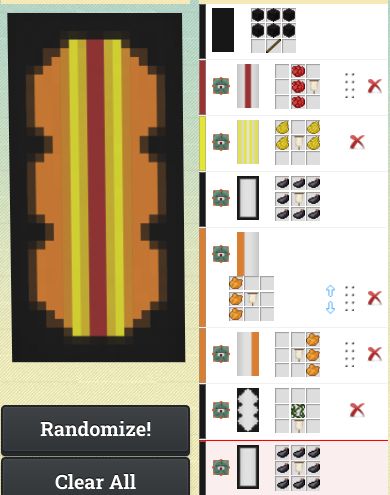 Minecraft Hot Dog Stand, Minecraft Food Stand, Banners Minecraft, Dog Banner, Mc Banner, How To Make Burgers, Minecraft Storage, Cool Minecraft Builds, Minecraft Decor