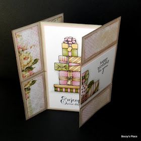 Beccy's Place: Tutorial: Never Ending Card Infinity Card, Never Ending Card, Fancy Fold Card Tutorials, Aol Mail, Card Making Templates, The Score, Interactive Cards, Shaped Cards, Fold Cards