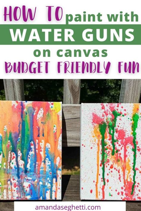 Art Activity For Birthday Party, Crafts For A Birthday Party, Water Activities For Birthday Parties, Birthday Party Painting Activities, Finger Paint Party, Art Projects For Birthday Parties, Outdoor Paint Party For Kids, Paint Party Games For Kids, Paint Splash Birthday Party Ideas