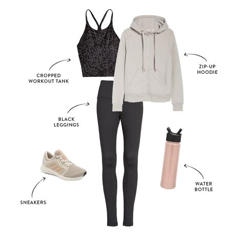 Outfit Ideas Black Leggings, Preppy Outfit Ideas, Plain Black Leggings, Cute Outfits To Wear, Workout Board, Black Leggins, Outfit Ideas Black, Habits To Start, Black Leggings Outfit