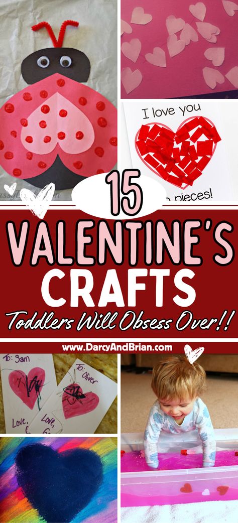 This list of fun and easy Valentine crafts for toddlers are perfect to make at home or at school. Little heart crafts made by little hands are enough to melt my heart. Heart Toddler Activities, Valentines Preschool Crafts, Valentine Crafts For Toddlers, Preschool Valentine Crafts, Toddler Valentine Crafts, Melt My Heart, Crafts For Toddlers, Valentine's Day Crafts, Easy Valentine Crafts