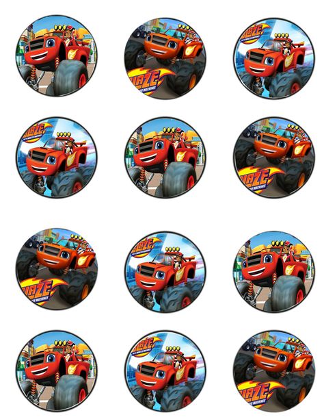 Blaze And The Monster Machines Birthday Printables, Blaze Cake, Bolo Blaze, Blaze Cakes, Blaze Birthday Party, Blaze Party, Blaze The Monster Machine, Blaze And The Monster Machines Party, Blaze Birthday