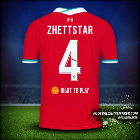 Liverpool FC 2020/21 Cup jersey number 4 zhettstar Liverpool Fc Jersey, Liverpool Fc Kit, Jersey Soccer, Number 4, Custom Jerseys, Liverpool Fc, Soccer Jersey, Mobile Wallpaper, Football Shirts