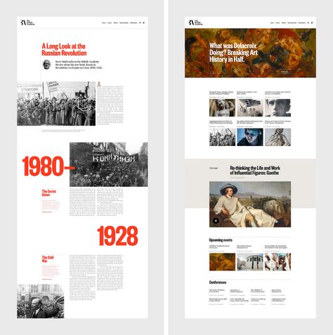 History Presentation Design, Education Branding, Website Design Inspiration Layout, Presentation Design Layout, Desain Editorial, Timeline Design, Webpage Design, Website Design Layout, Article Design