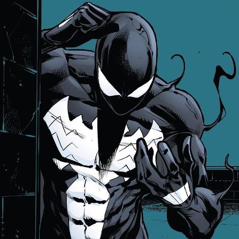 Spiderman Comic Art, Symbiote Spiderman, Venom Spiderman, Venom Comics, Black Spiderman, Spiderman Artwork, Spiderman Pictures, Marvel Comics Wallpaper, Marvel Spiderman Art