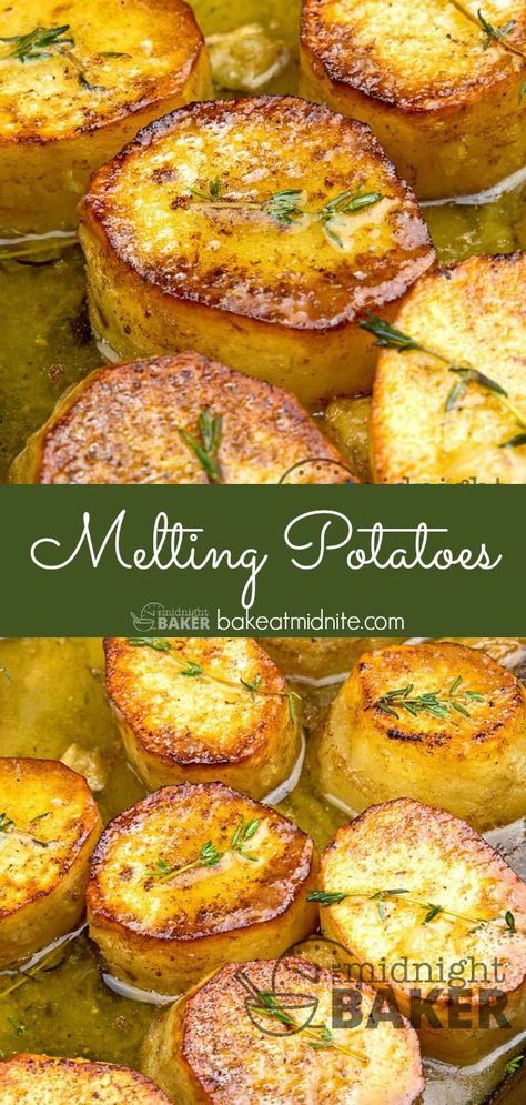 Melting Potatoes, Beef Potatoes, Potato Hash, Potato Recipes Side Dishes, Beef And Potatoes, Potato Sides, Potato Side Dishes, Hash Browns, Carne Asada