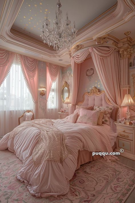 Princess Bedroom Ideas: Creating a Magical Haven for Your Little Royalty - Puqqu Coquette Rooms, Barbie Cottage, Princess Bedrooms, Barbie Bedroom, Pink Bedroom Decor, Princess Bedroom, Pink Bedrooms, Shabby Chic Bedrooms, Dreamy Room